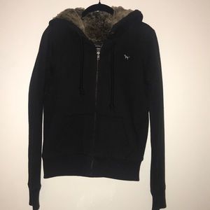 Victoria’s Secret PINK fur hoodie
